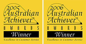 Barry Bangay Motors won the Australian Achiever Awards 2005-2006 for customer service