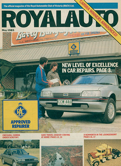 Barry Bangay Motors featured on the cover of Royal Auto Magazine